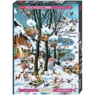 Heye Puzzle 1000 El. Raj W Zimie, Zivis Gxp-776973