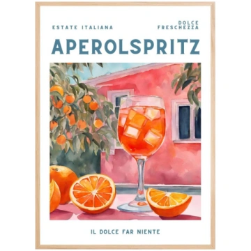 Aperol Spritz Plakāts (21x29.7 cm (A4)) Bildverkst