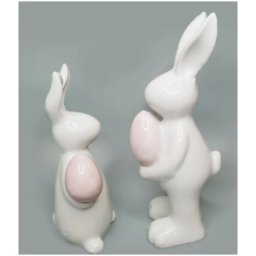 Keramiskie zaķīši H14,11cm