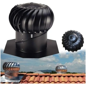 Nerūsējošā tērauda vēja turbīnas ventilācijas uzga