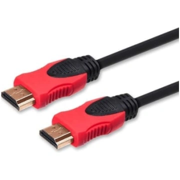 HDMI kabelis (m) v2.0, 5m, varš, melns, zeltīts, E