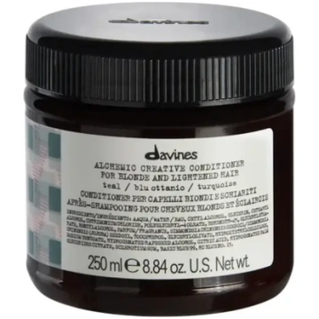 Davines Alchemic Hair Colour Conditioner, Teal Blu