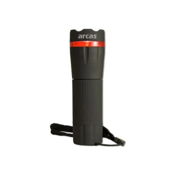 Arcas 1Watt Zoom LED lukturis+3AAA 4260030255603