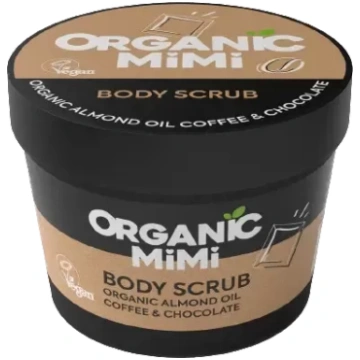 Organic Mimi, Ķermeņa skrubis Coffee & Chocolate, 