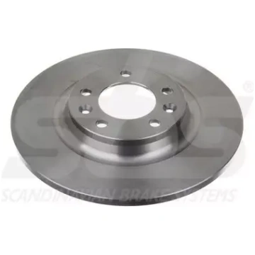 Bremžu disks, aizmugurējais, SBS, CITROEN, PEUGEOT