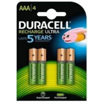 Duracell Duracell HR03 AAA Batteries 4-Pack