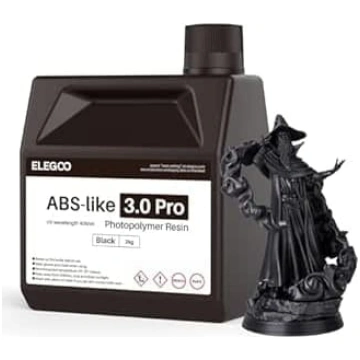 ELEGOO ABS, piemēram, 3D printera sveķi Pro Black 