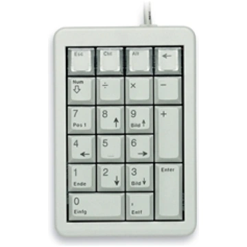 CHERRY G84-4700 numeric keypad Laptop/PC USB Grey