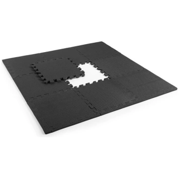 Sporta grīdas segums Gymstick Puzzle Mat Set, meln