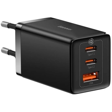Baseus GaN5 Pro wall charger 2xUSB-C + USB, 65W (b