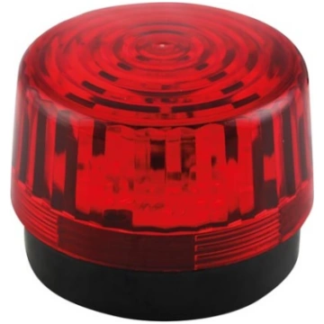 LED FLASHING LIGHT - RED - 12 VDC - ø 100 mm | HAA