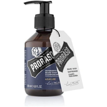 PRORASO Bārda šampūns Azur Lime, 200ml