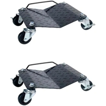 NADCFN Piekabe Jockey Wheel Trolley Dollies 2 Pack