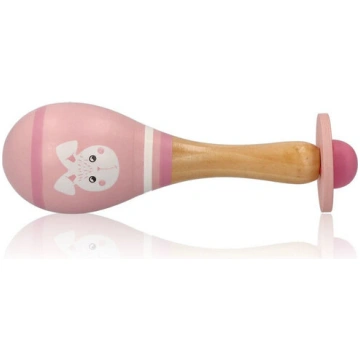 Koka grabulis "zaķītis" Adam Toys - muzikāli izglī
