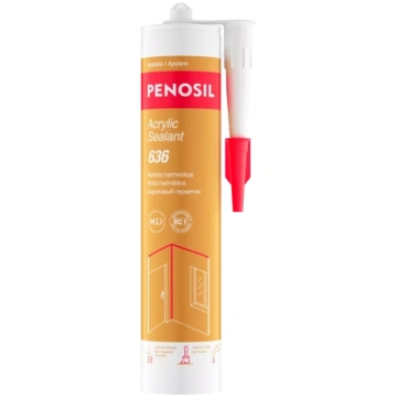 Penosil Acrylic Sealant 636 white 280ml Balts akri
