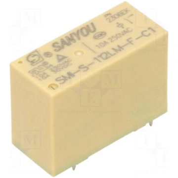 Relay: electromagnetic | SPST-NO | Ucoil: 12VDC | 