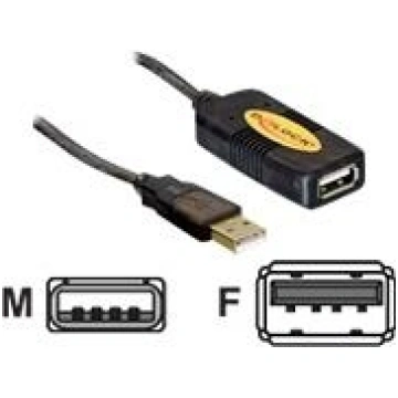 DELOCK Cable USB 2.0 Extension active 5m 82308