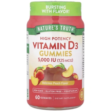 Nature's Truth, Vitamin D3 Gummies, High Pote