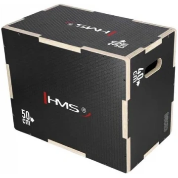 Treniņu piederumi HMS Plyometric Box DSC03, 50 cm