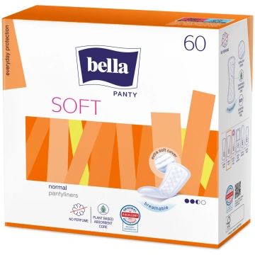 BELLA Higiēniskie ieliktnīši Bella Soft, 60 gab