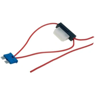 Splitter; 0.75mm2; 8A; red; Fuse: automotive ATO; 