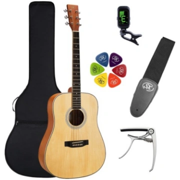 Akustiskā ģitāra SX SD104KNA-Kit SX-Guitars
