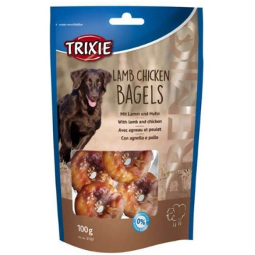 Gardums suņiem : Trixie Premio Lamb Chicken Bagels