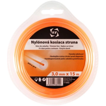 Trimmera līnija 2,4 mm L-20m Strend Pro, apaļš nei