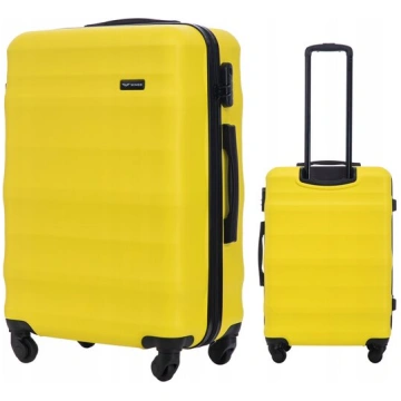 Vidēja Izmēra Koferis Wings Abs+ Vulture 24" Dzelt