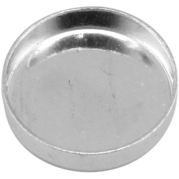 Support cabochon rond 6 mm, Argent 925, sachet de 
