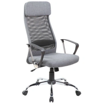 Darba krēsls Q345, pelēka krās. Black Red White