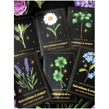 THE FLOWERS OF WISHES Rituel de Lune - Desires
