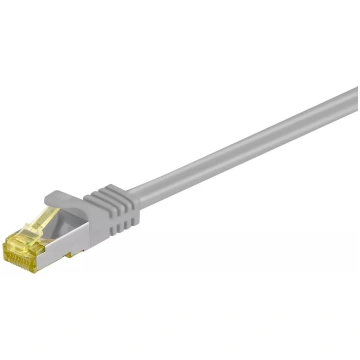 Goobay RJ45 Patch Cord CAT 6A S/FTP 2m Pelēks 9160