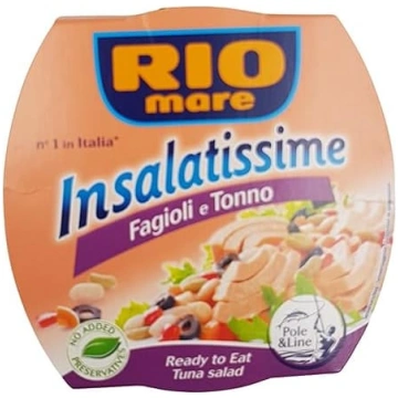 Rio Mare salātu maisījums ar pupiņu un tunci 160g 