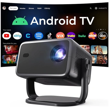 AI balss vadība / Android 14 Smart projektors, 108