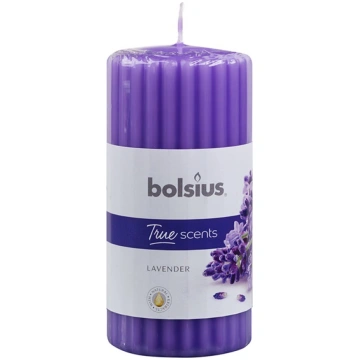 Svece, cilindriskas/aromātiskā Bolsius, 33 h, Viol