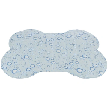 Trixie Cooling mat bone shape light blue - Atvēsin