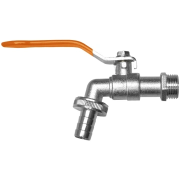 Bumbieru krāns 3/4", 3/4" vītnes izeja ar 1/2" šļū