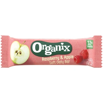 Organix BIO auzu batoniņš ar avenēm un āboliem (12