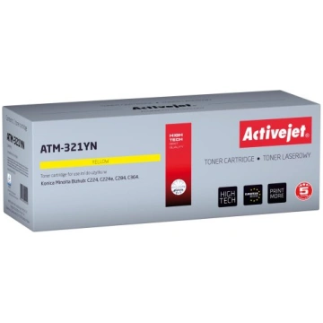 Activejet ATM-321YN Toner (replacement for Konica 