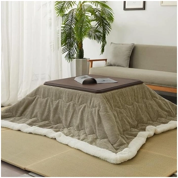 Kotatsu Heating Futon Set, Heating Table for Tatam
