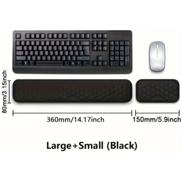 Ergonomisks Memory Foam Klaviatūras Rokas Balsts, 