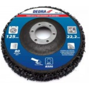 Disks no neausta abraziva materiala, 125mm, caurum