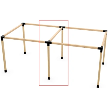 Pergolas pagarinājuma komplekts (95x95mm brusām) t