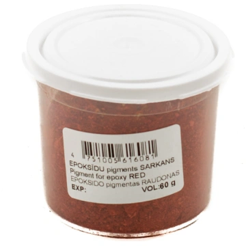 EPOKSĪDU pigments SARKANS 60 g 4751005616081