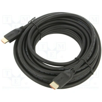 Cable; HDMI plug,both sides; PVC; HDMI 2.0; 10m; b