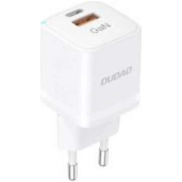 Dudao A13Pro GaN 33W PPS USB C/ USB white lādētājs