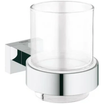 Bicchiere con supporto Grohe Essentials Cube diam.
