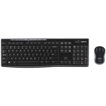 LOGITECH Keyboard MK270 black US/International Lay