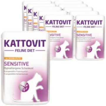 Kattovit Sensitive Huhn diētiskā konservēta barība
